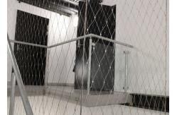 China Customized Height Balustrade Stainless Steel Cable Mesh 2.0mm Wire Polished Surface supplier