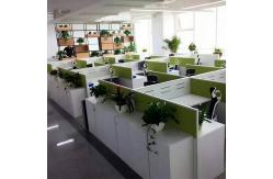 China Customized L Shape 2 4 6 Person Staff Office Modular Workstations supplier