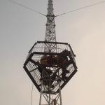 30 Years Life Time Q235B 180KM/H Guyed Wire Tower for sale
