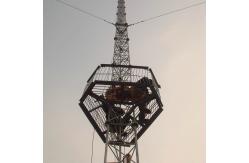 China 30 Years Life Time Q235B 180KM/H Guyed Wire Tower supplier