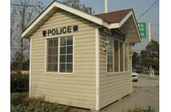 China Security Police Prefab Guard House With Enough Inside Space And Complete Equipment supplier