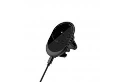 China 15W Fast Magsafe Car Mount Wireless Charger For Apple Iphone 12 supplier