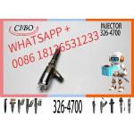 Fit C AT E320D E323D C6.4 Excavator Injector Diesel Common Rail Fuel Injector 310-9607 10R7675 3264700 326-4700 for sale
