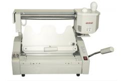 China Automatic Glue Binding Machine For Book Magazine 380mm A4 Length supplier