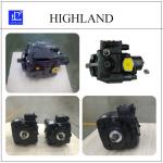 High Displacement Hydraulic Concrete Mixer Piston Pumps Highland