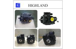 China High Displacement Hydraulic Concrete Mixer Piston Pumps Highland supplier