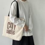 100gsm To 230gsm Natural Cotton Shopping Totes Gift Promotional Cotton Shoppers for sale