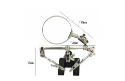 China Worktable Welding Magnifier Electric Soldering Iron Shelf Base supplier