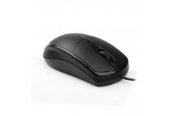 China Black 3D USB Wired Optical Mouse Silent Gaming Mouse 1000DPI ATC7515 supplier