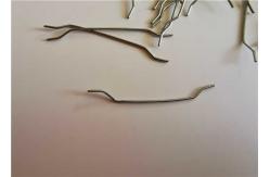 China Resisting Crack Hooked End Steel Fibre 1200Mpa Q195 Material 20kgs/m3 Dosage supplier