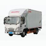 ISUZU Single Row Cargo Van Truck With Diesel Oil Fuel Type Six Tires for sale