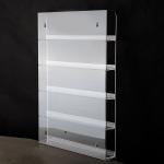 Nail Polish Acrylic Display Rack Wall Mounted Shelf Organizer 5 Tiers for sale