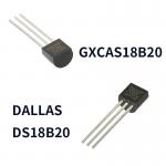 3 Pin Temperature Sensor DS18B20 Programmable Resolution 1- Wire Digital Thermometer GXCAS18B20 9-12bits TO-92 for sale