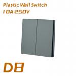 PC Electrical Wall Switch 10A 250V 1 / 2 Way Controlling Light Switch