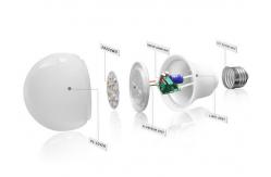 China 630LM 7w SMD Led Light Bulbs 270 Degree Indoor Lighting supplier