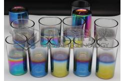 China Glassware PVD decorative coating service supplier