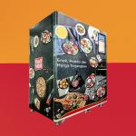 Commercial hot food vending machine for Fried Ice Cream Bento box for sale