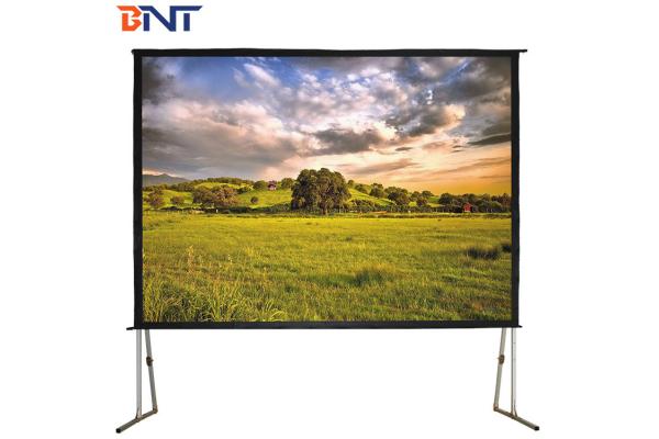 250 Inch Motorized Projector Screen For Large Scale Business Activities