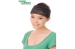 China ISO9001 Disposable Stretchable Nonwoven Elastic Hair Wrap For Salon supplier