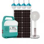 Mini Portable Solar Home Lighting Energy System Mp3 For Outdoor Aluminium Alloy for sale