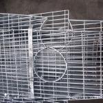 Silver Special Shaped Steel Metal Grating Customized for sale