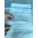 Custom Printed Foldable Drawstring Plastic Bags For Candy Gift