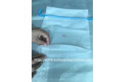 China Custom Printed Foldable Drawstring Plastic Bags For Candy Gift supplier
