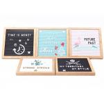 Pre Printing Felt Letter Board Set For Home / Office Leaving Message