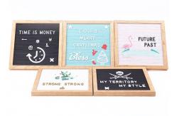 China Pre Printing Felt Letter Board Set For Home / Office Leaving Message supplier
