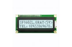 China MPU Interface Custom Character LCD 16x2 5V With Header Pin Connector supplier