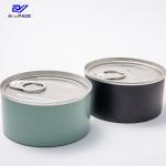 Metal Cans For Tobacoo Packaging With Easy Open Lid for sale