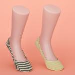 Quick Dry Non Slip Invisible Socks Womens Liner Elastane Flat No Show Socks for sale
