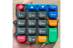 China Customized POS Machine Silicone Rubber Keys Waterproof Durable supplier