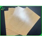 Oilproof 20gsm PE Coated 300gsm Kraft Paper For Disposable Lunch Box for sale