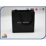 Customized Paper Packaging Bags Folding Carton With Gold Stamping Nylon Handle for sale
