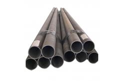 China Customized Welded Steel Pipe 1m - 12m Round Steel Tube With Plain Ends supplier