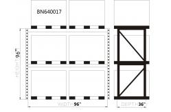 China Step Beam Style Teardrop Pallet Rack Shelving 2000 Lbs – 7000 Lbs Capacities supplier