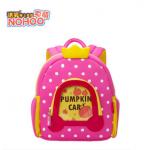 Lovely Pumpkin Angel Design Neoprene Toddler Backpack With Dots for sale
