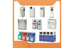 China Stainless Steel Commercial Trash Can with 50 Liters Capacity and Fingerprint Resistant Finish supplier