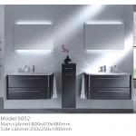 PVC Plywood Bathtub Floating Bathroom Vanity Modern Cabinets for sale