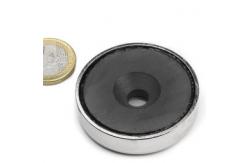 China Magnetic hook componentry permanent rare earth pot magnets supplier
