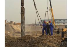 China Electric Vibration Pile Driver 20KN 65DB Low Noise Level For Construction supplier