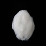 Recycled 15D Fire Retardant Fiber Recycled PSF White Fibre For Plush Toy for sale