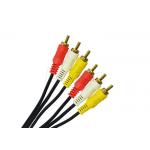 Round Special Cables RCA Video Cable 2 RCA 3 RCA Cable 2R / 3R For CCTV Cameras for sale