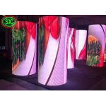 Durable Flexible Flexible Film Set LED Screen Advertisement Video Wall SMD2525 1R1G1B Signage Panel  COB for sale