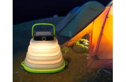 China New USB Rechargeable LED Camping Tent Light Folding Waterproof supplier