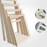 Bulk Customize Size Art Stretcher Frames Custom Made Stretcher Bars For Decoration for sale