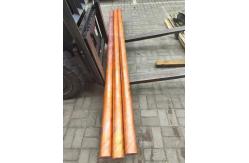 China 99.9% Purity Customized Straight Copper Bars / Rod  C11000 C10200 supplier