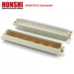 DIN 41612 Four Row Inline 128 Pin DIN41612 Connector Brass PCB Current Application for sale