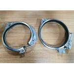 Round Duct Connector 8-60cm Quick Release Flange Clamp  For Pipework Systems for sale